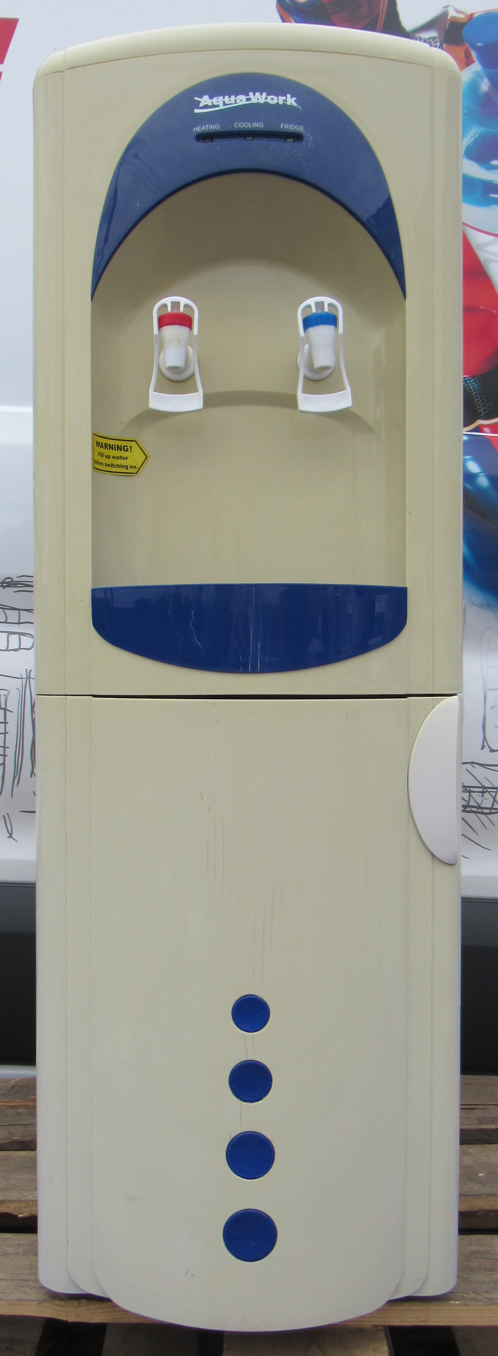 Vodorazdatchik Dispenser Aqua Work Ylr2 5 X 28l B B Belo Sinij Napolnyj S Holodilnoj Kameroj 20l 06162951 B U Pitevaya Voda 202